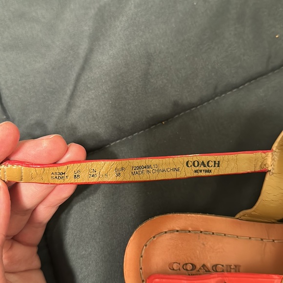 Coach Sandals - Picture 3 of 4